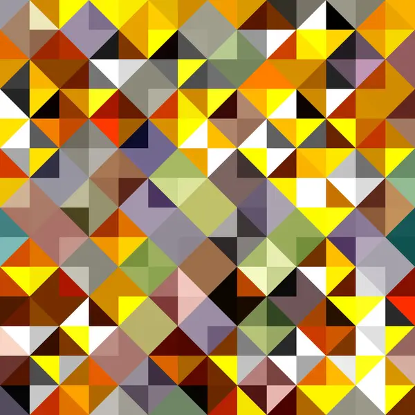 Seamless mosaic pattern — Stock Vector