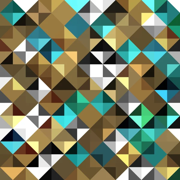 Seamless mosaic pattern — Stock Vector