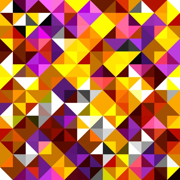 Seamless mosaic pattern — Stock Vector