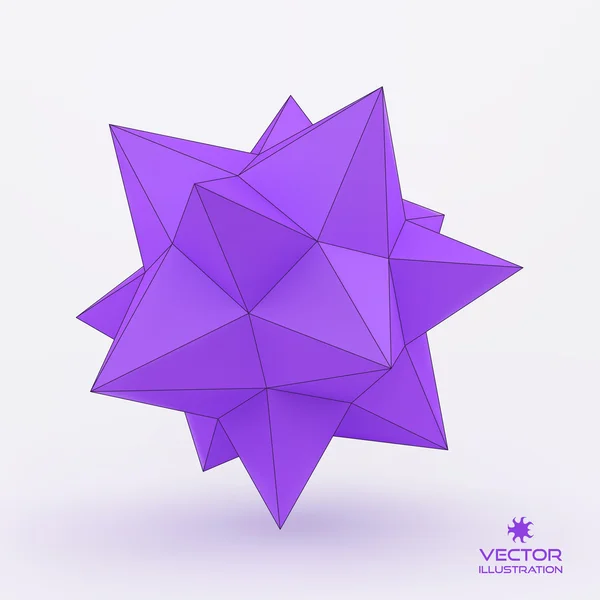 Fond de structure 3d. Illustration vectorielle . — Image vectorielle