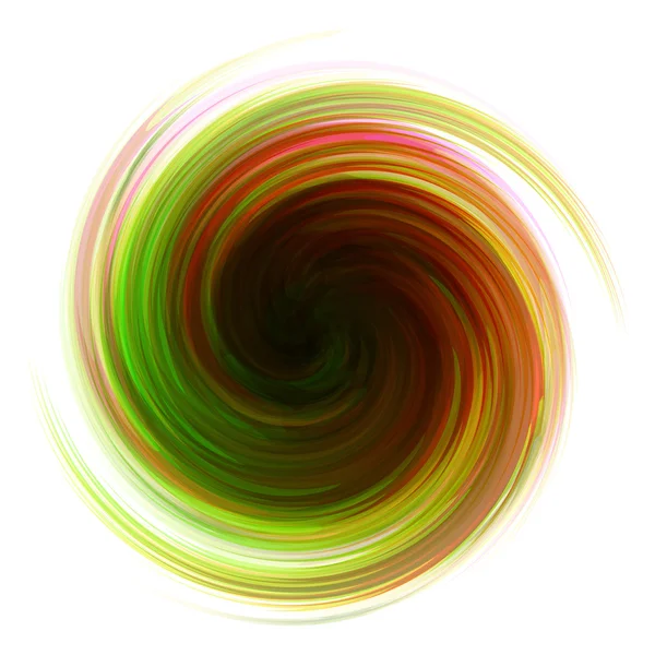 Icona astratta colorata. Illustrazione dinamica del flusso. Girare backgro — Vettoriale Stock