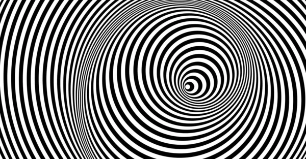 Geometric Background Stripes Black White Modern Pattern Optical Illusion Vector — Stock Vector