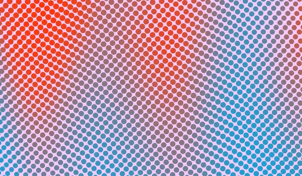 Půltónový Gradient Pozadí Pulzující Módní Textura Smíšenými Barvami Šablona Návrhu — Stockový vektor