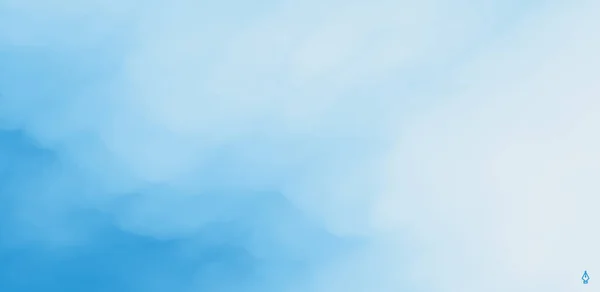 Ciel Bleu Avec Nuages Modèle Moderne Fond Naturel Modèle Moderne — Image vectorielle