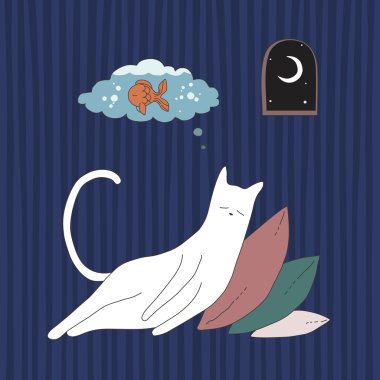 Uyuyan kedi