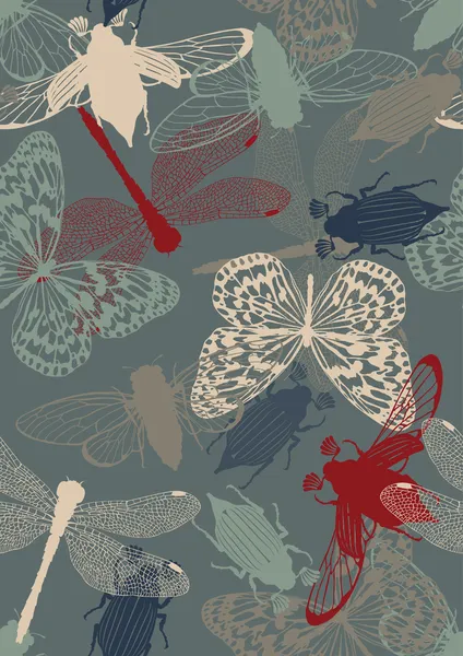 Böceklerle kusursuz desen