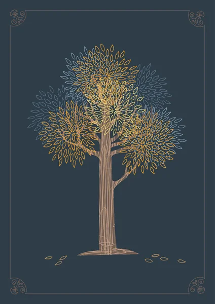 Arbre — Image vectorielle