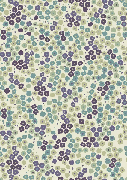 Küçük çiçeklerle kusursuz desen