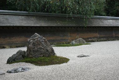 Ryoanji Tapınağı, kyoto, Japonya