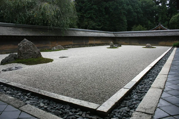 Templo Ryoanji, Kyoto, Japão — Fotografia de Stock