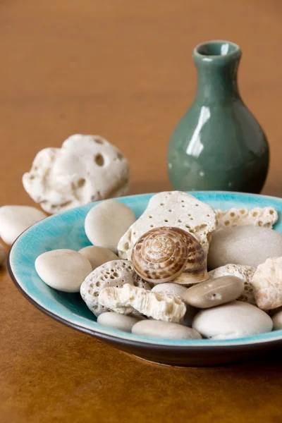 Keramik och stenar — Stockfoto