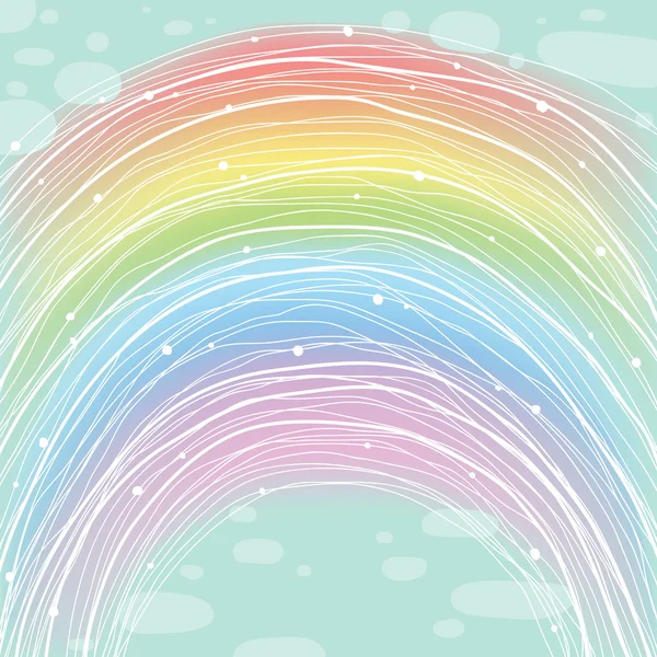 Gökyüzünde gökkuşağı