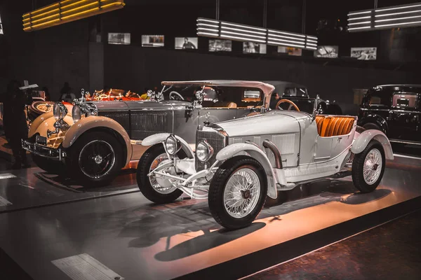 Stuttgart Allemagne Février 2020 Mercedes Benz Museum Mercedes Sport Zweisitzer — Photo