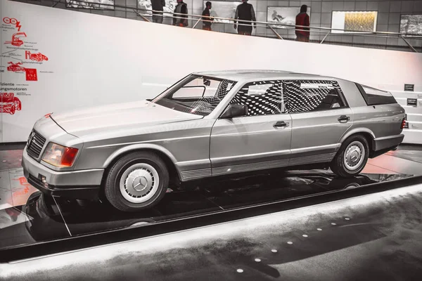 Stuttgart Tyskland Februari 2020 Mercedes Benz Museum Mercedes Benz Auto — Stockfoto