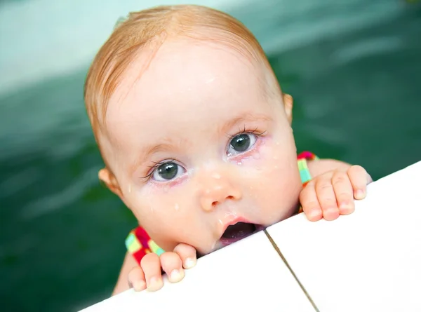 Babyschwimmer — Stockfoto