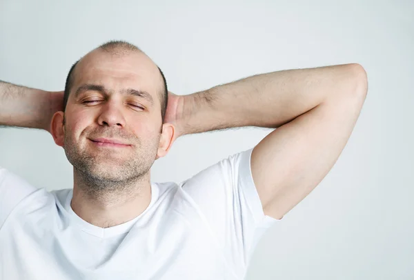 Man in dromen — Stockfoto