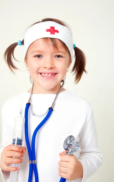 Meu sonho é me tornar um médico. — Fotografia de Stock