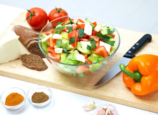 Fräsch sallad — Stockfoto