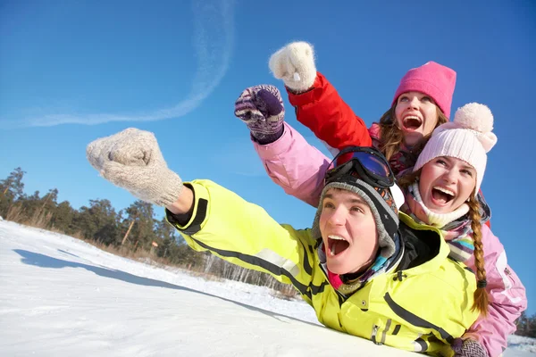 Divertimento invernale — Foto Stock