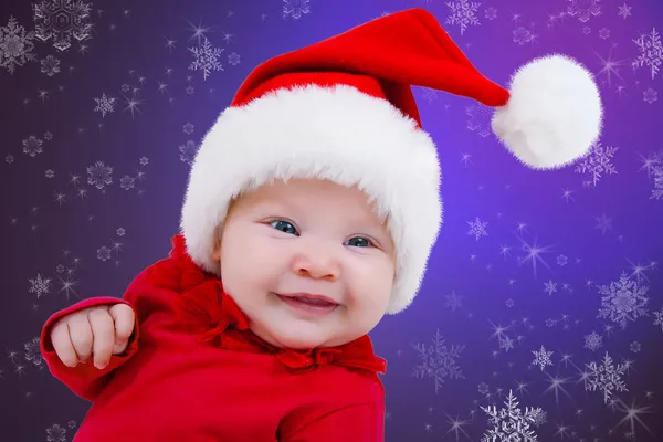 Lite santa — Stockfoto