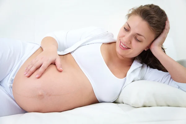 Gravid kvinna — Stockfoto