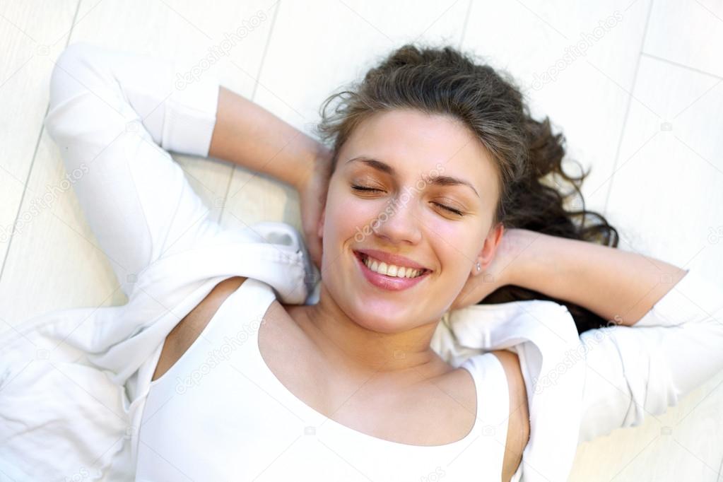 Young woman relaxing