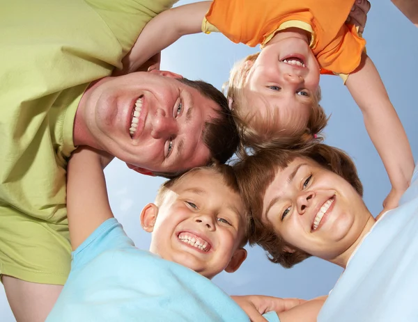 Family lifestyle portrait — Stock Photo, Image