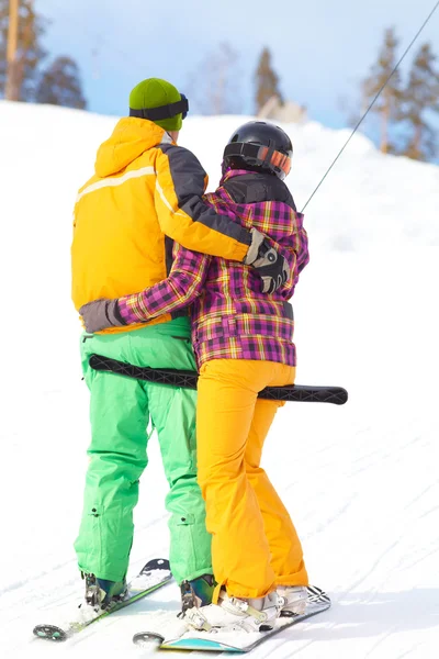 Winter entertainment — Stock Photo, Image