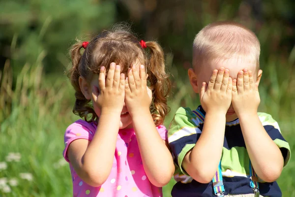 Lustige Kinder — Stockfoto