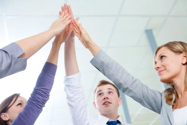 Trabajo en equipo y espíritu de equipo — Foto de Stock