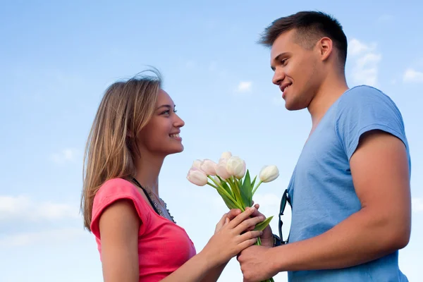 Pareja enamorada — Foto de Stock