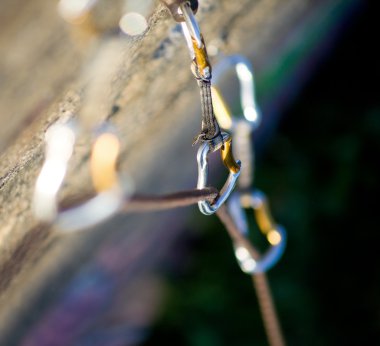 tırmanma halat karabina