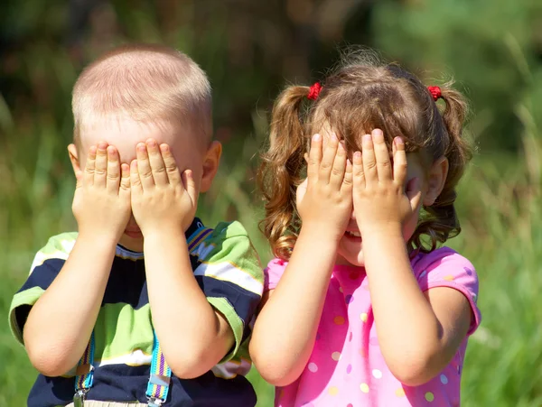 Grappige kinderen — Stockfoto