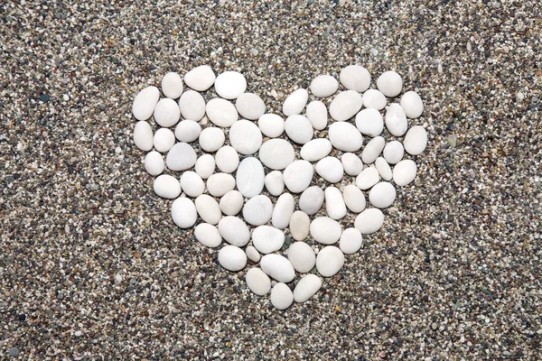 Pebble heart — Stock Photo, Image