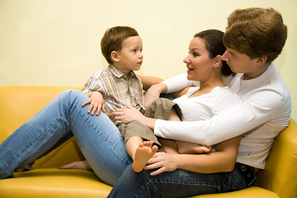 Loving family — Stock Photo, Image