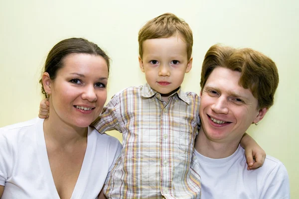 Familjeporträtt — Stockfoto