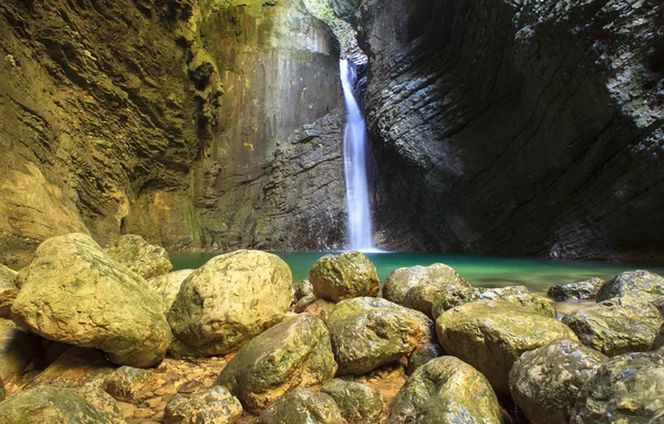 Kozjak vattenfall — Stockfoto