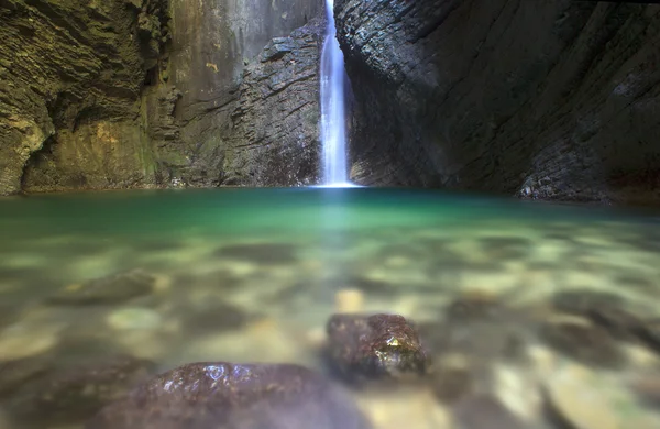 Kozjak waterfall — Stock Photo, Image