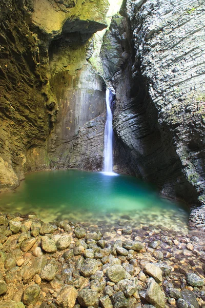 Kozjak waterfall — Stock Photo, Image