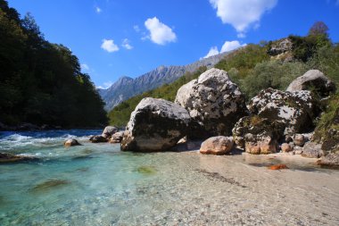 Soca rivier, Slovenië