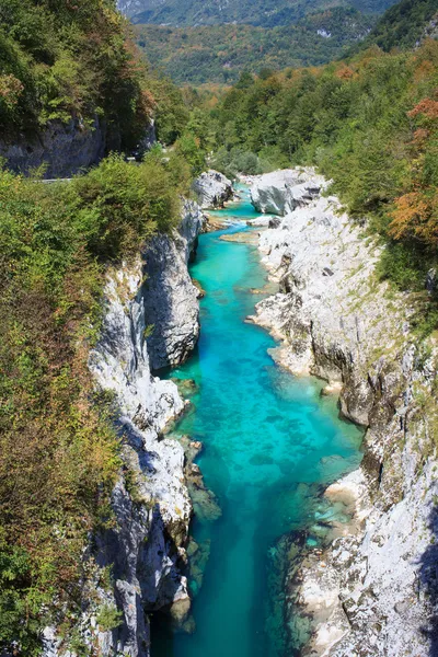 Soca 강, 슬로베니아 — 스톡 사진