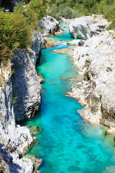 Soca river, Slovenia — Stock Photo, Image