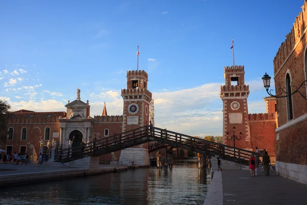 Arsenale, Benátky — Stock fotografie