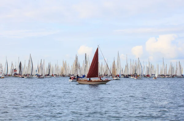 Regata de Barcolana em Trieste — Fotografia de Stock