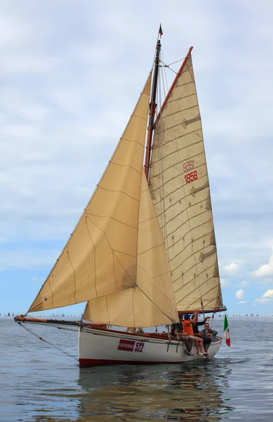 Barcolana regatta in Triëst — Stockfoto