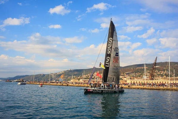 Barcolana regatta, Trieste — Stockfoto