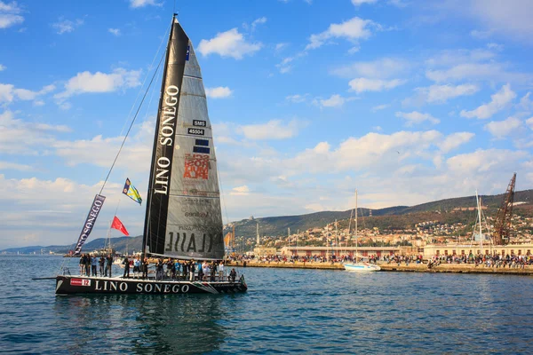 Barcolana regatta, Trieste — Stockfoto