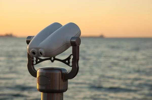 Tourist binoculars — Stock Photo, Image