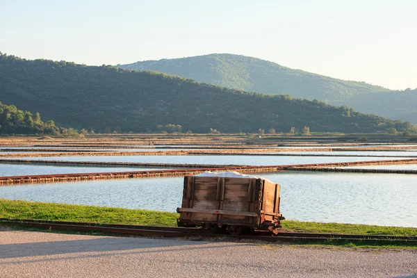 Salt of Ston, Croatia — Stock Photo, Image