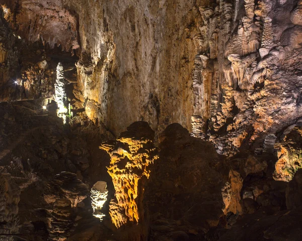 Grotta Gigante - гігант печери, Sgonico. Трієст — стокове фото